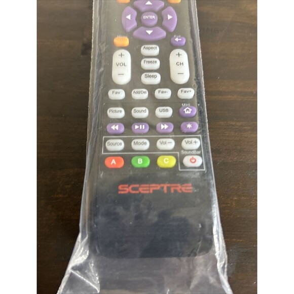 Remote Control for Sceptre 55” LED 4K TV U550CV-UMC U650CV-UMC New 142021270009C - Picture 5 of 7